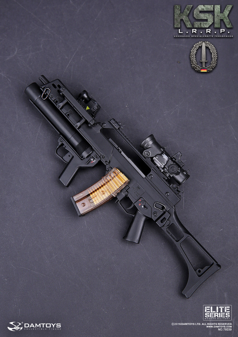  Product image 1 of the product “G36KSK RIFLE WITH AG36 GRENADE LAUNCHER 1/6 ”