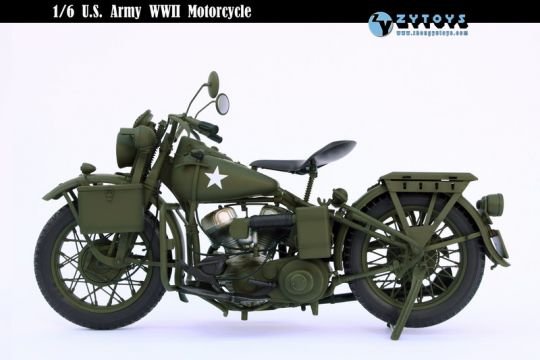 Dragon Models de US Army WWII Harley Davidson Motorcycle 