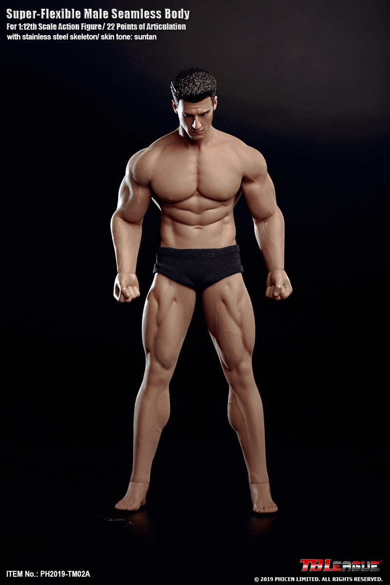  Product image 1 of the product “1/12th Scal Male Seamless Muscel Body ”