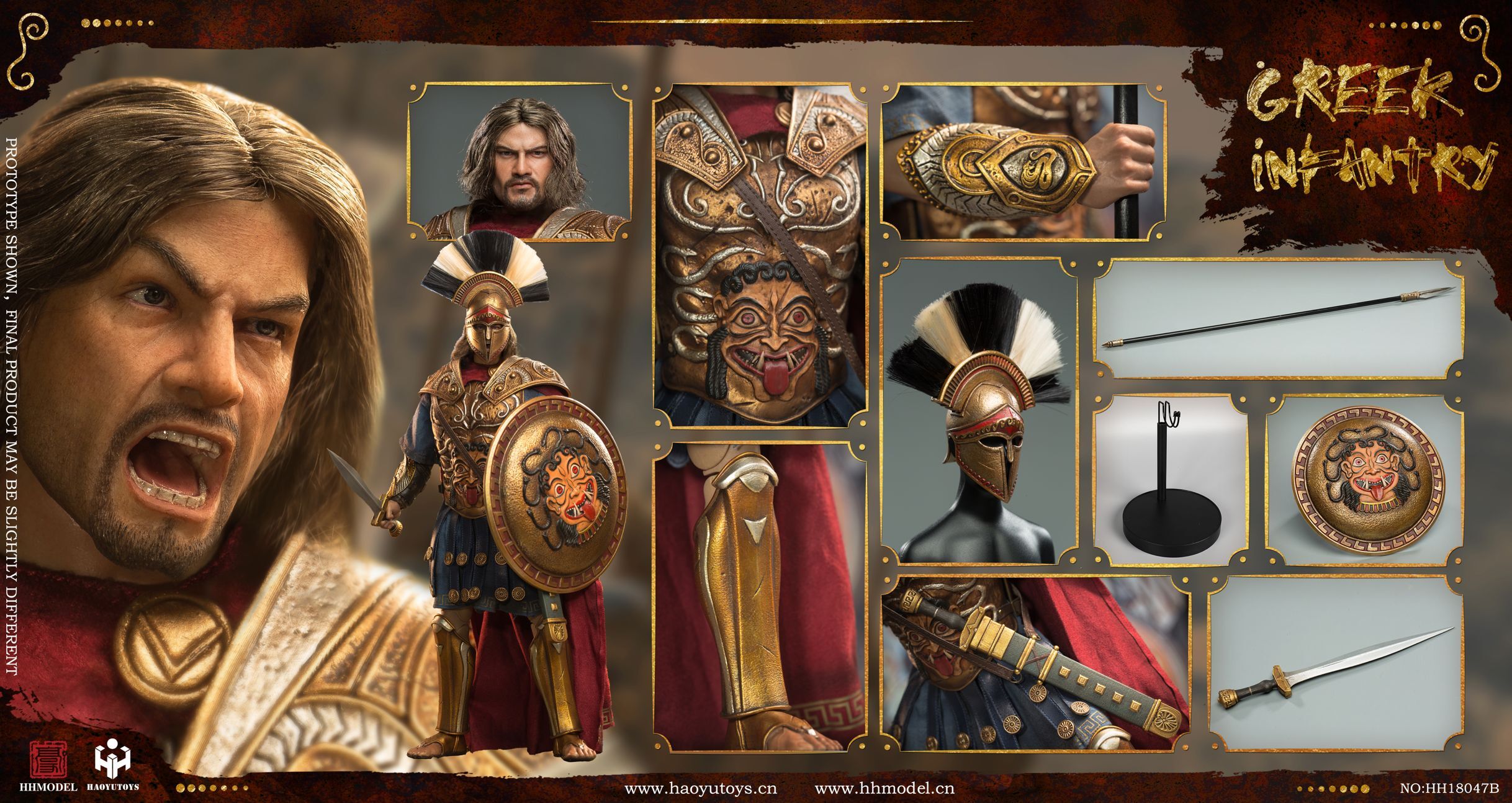  Artikelbild 1 des Artikels “Imperial Army-Greek Infantry Gold Edition - in 1/6 scale “