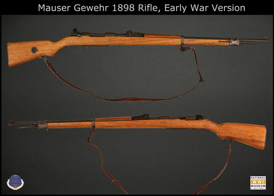  Artikelbild 1 des Artikels “1:6 M1898 Mauser Gewehr in Metal und Holz (Ohne Bayonett) “