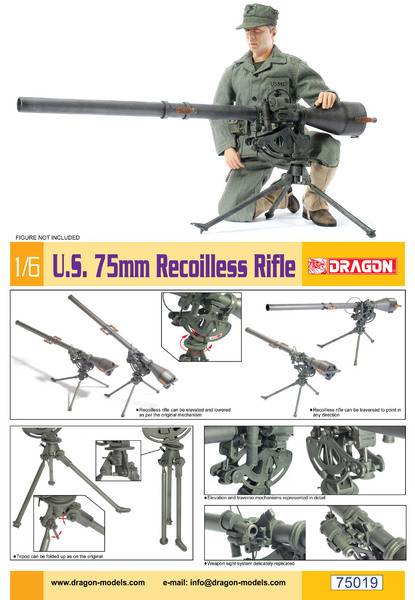  Artikelbild 1 des Artikels “U.S. 75mm Recoilless  1:6 Kit “