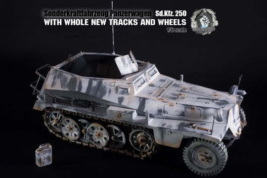  Product image 1 of the product “SDKFZ 250 in Metal Winter edition in 1/6 ”