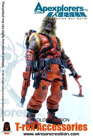  Artikelbild 1 des Artikels “Apexplorers - T-rex (Color Version) Hot Toys “