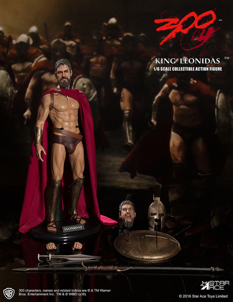  Product image 1 of the product “The 1/6th scale 300 - King Leonidas Collectible ”