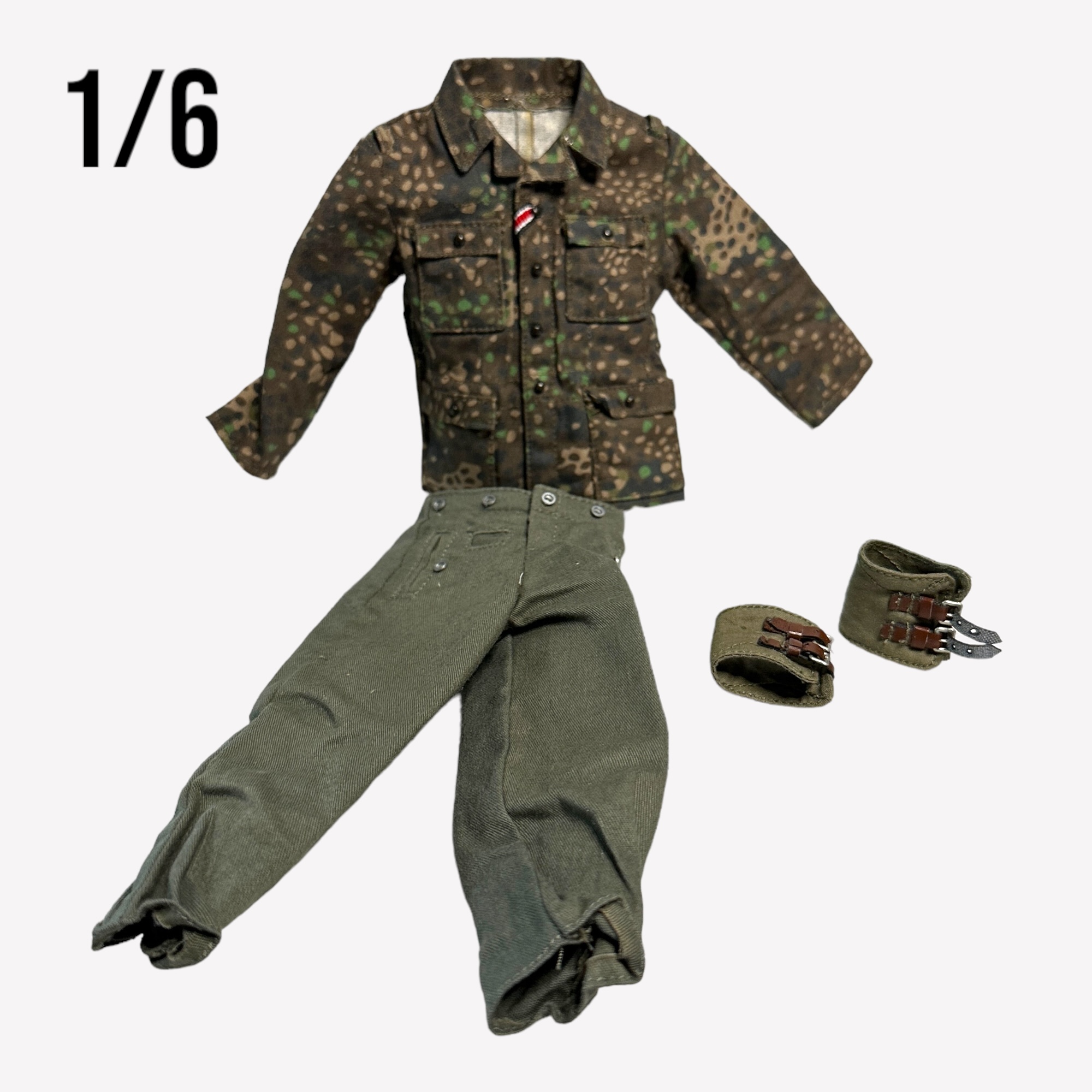  Product image 1 of the product “Erbsentarnjacke und Hose grau 1:6 ”