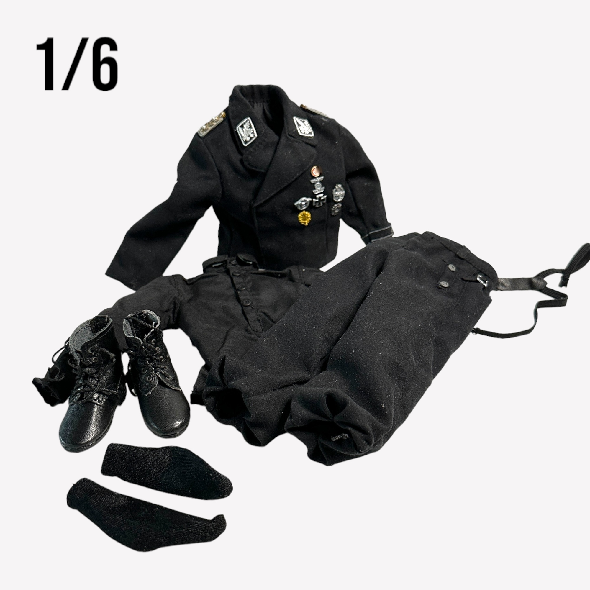  Artikelbild 1 des Artikels “Panzeruniform Jacke und Hose (Sepp) 1:6 “