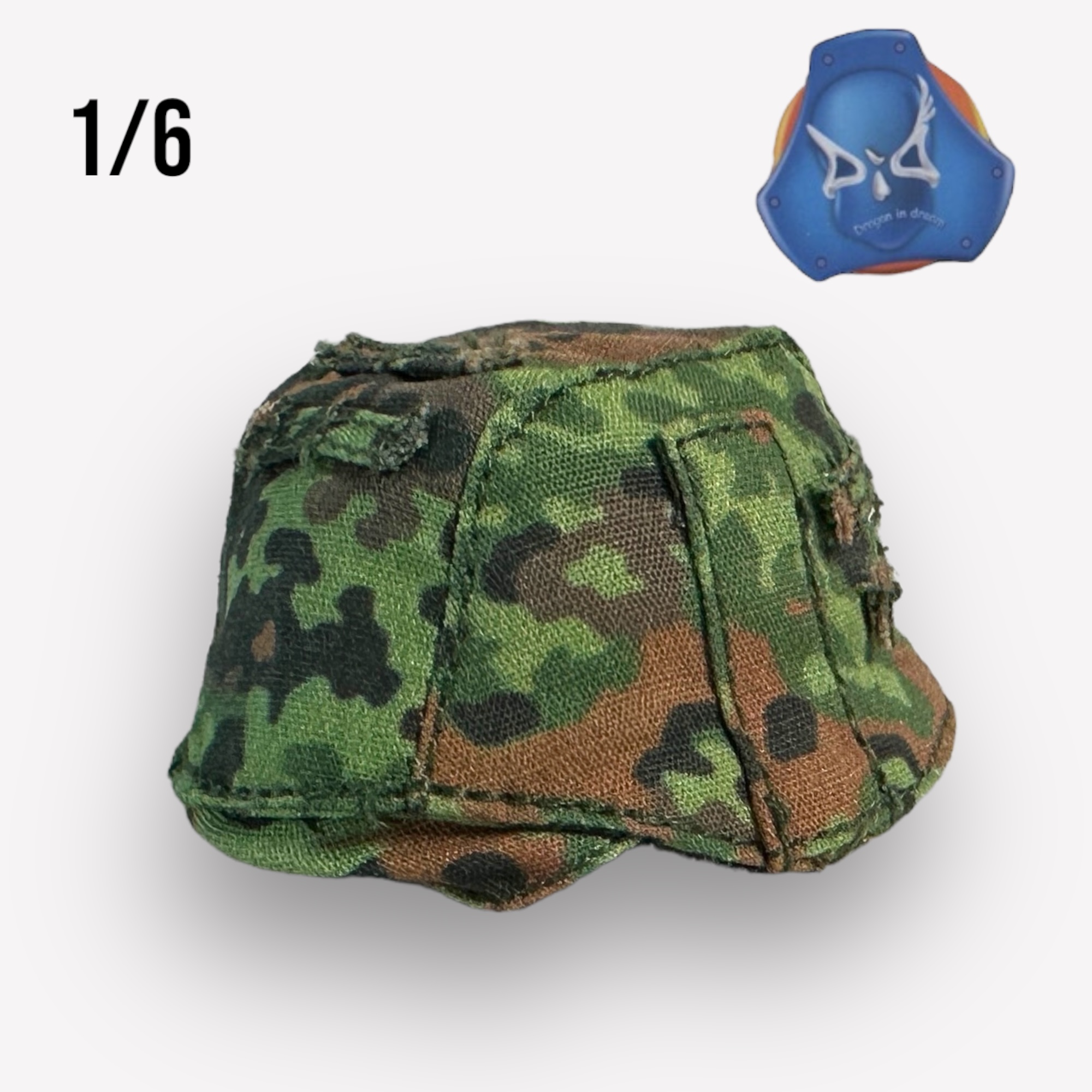  Product image 1 of the product “Helmet M42 with inner liner and camouflage Oakleave cover ”
