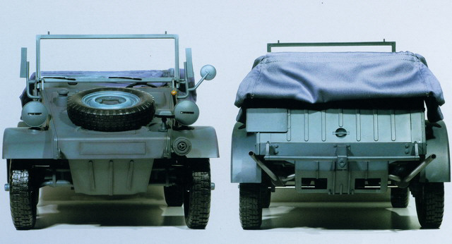  Artikelbild 1 des Artikels “Kübelwagen der Wehrmacht -Bausatz 1:6 “