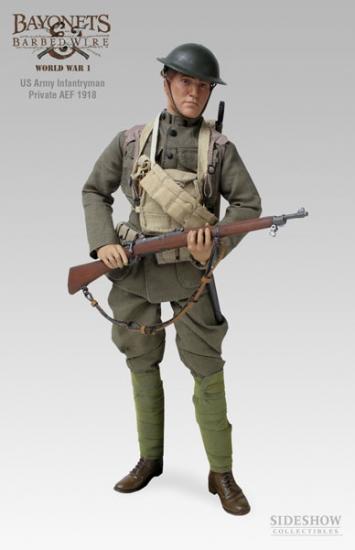  Artikelbild 1 des Artikels “Bayonets and Barbed Wire US Army Infantryman, Private AEF 1918 “