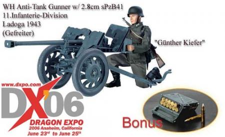 Artikelbild 1 des Artikels “Gunther Kiefer Anti-Tank Gunner w/ 2.8cm sPzB41 11.Infanterie-Division Ladoga 1943 “