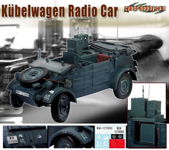  Artikelbild 1 des Artikels “Kübelwagen der Wehrmacht - in einer Exclusive Version als Funkwagen “