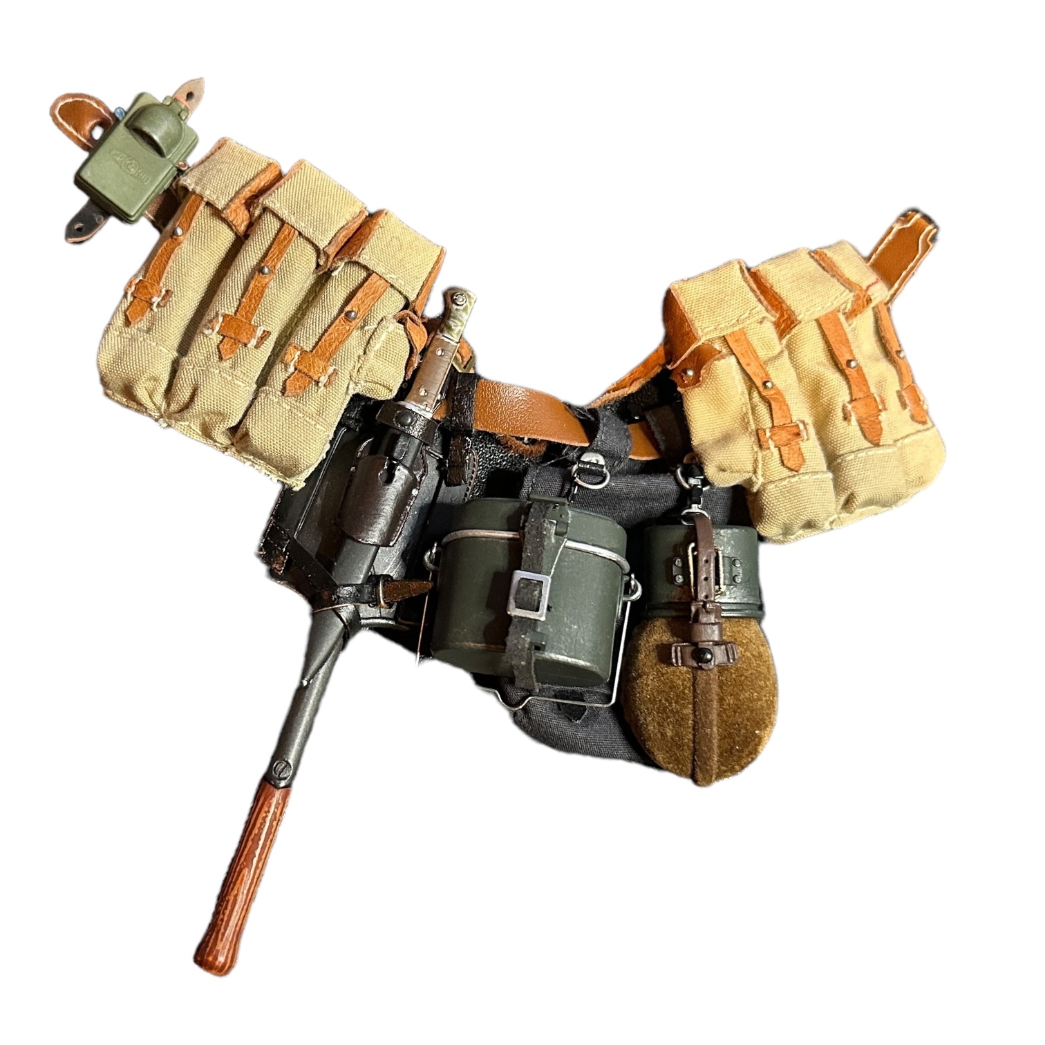  Artikelbild 1 des Artikels “Feldausrüstung Set Mp44 Fallschirmläger 1/6 “