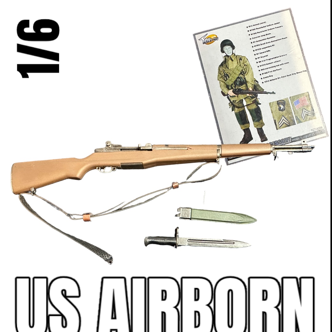  Artikelbild 1 des Artikels “M1 Garand Rifle and Bayonet  1/6 “