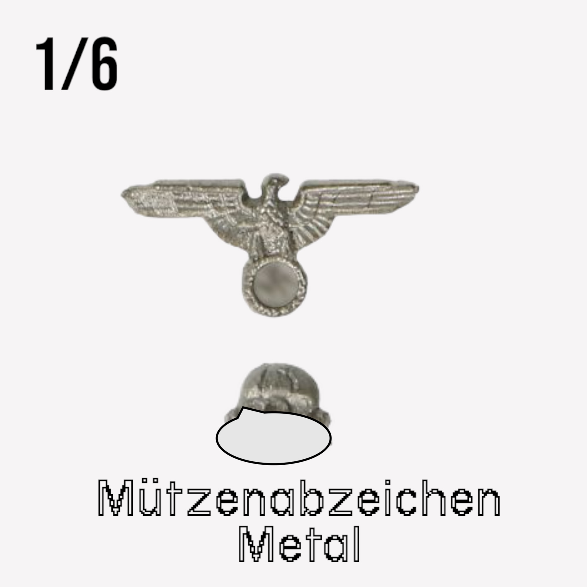  Artikelbild 1 des Artikels “Abzeichen für Feldmützen  Elite 1:6 (Metal) “