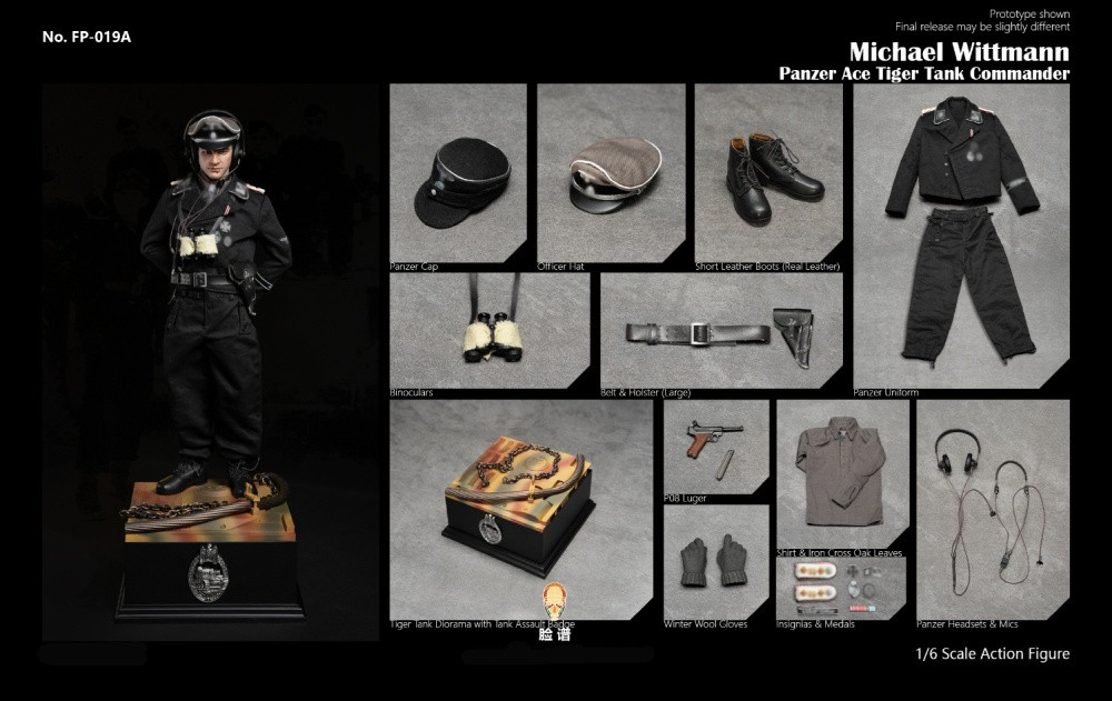 Artikelbild 1 des Artikels “Ace Tank Commander Wittmann - Discover History Series - Regular Version - in 1/6 scale “