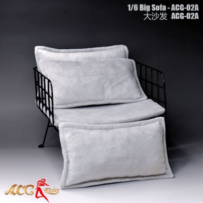  Product image 1 of the product “Big Sofa (Grey) 1:6 ”