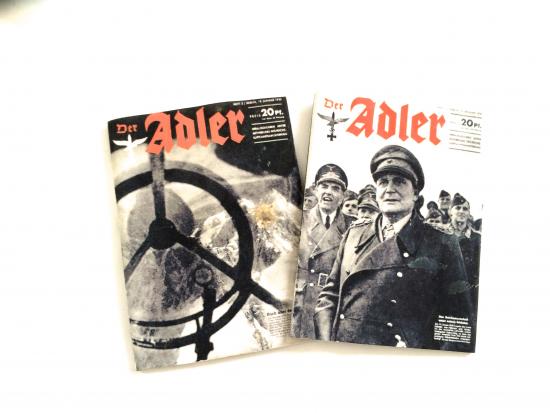  Product image 1 of the product “1:6 Adler magazin Titelseiten Ausgaben ”