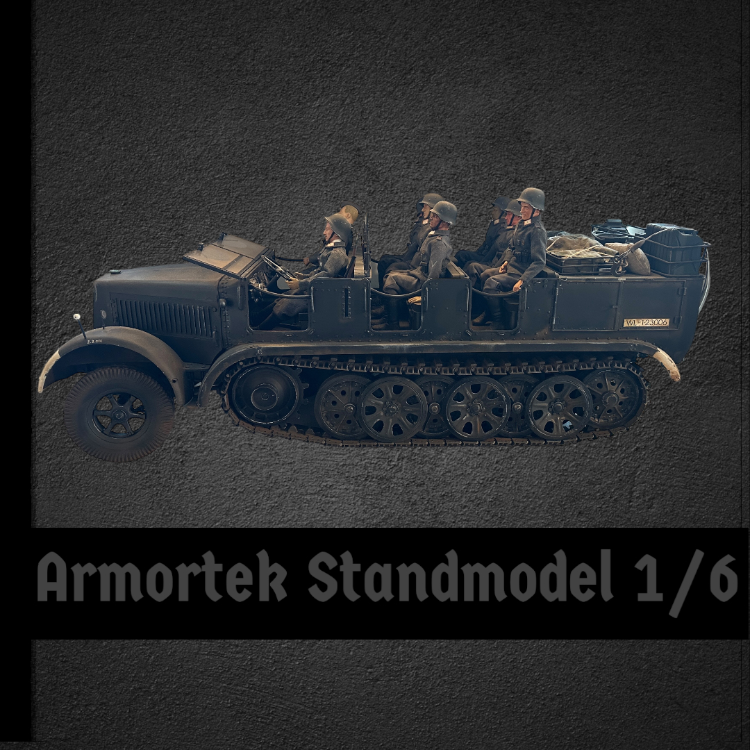  Artikelbild 1 des Artikels “Armortek SDKFZ 7 in Metal Standmotel 1/6 “