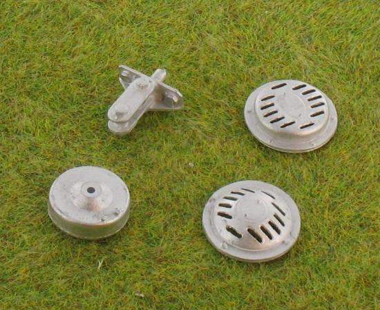  Artikelbild 1 des Artikels “Hupe, Horn in Metal Kit 1/6 “