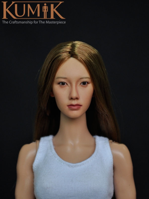  Artikelbild 1 des Artikels “Kumik Asian Female Headsculpt KM008NP (with implanted hair) k086 “
