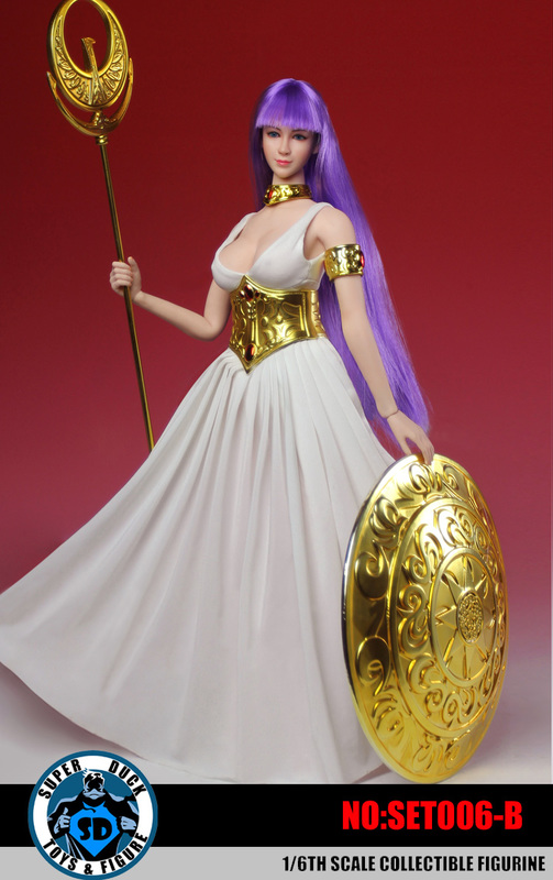  Artikelbild 1 des Artikels “Athena with Long Skirt 1:6 Clothing & Head Set im Maßstab 1:6 “