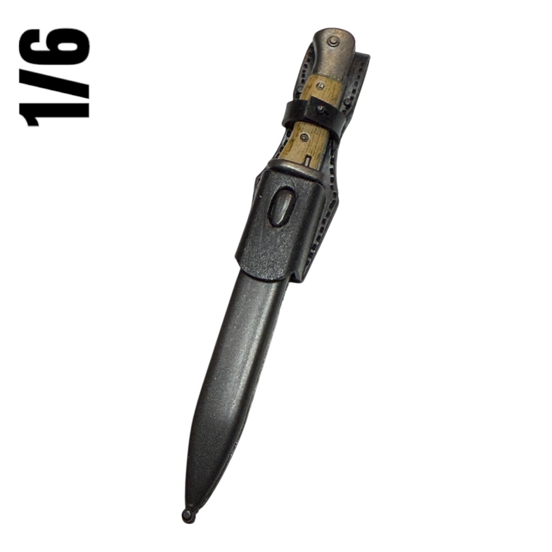  Artikelbild 1 des Artikels “Bajonett Seitengewehr K 98 mit Träger in Kunststoff “