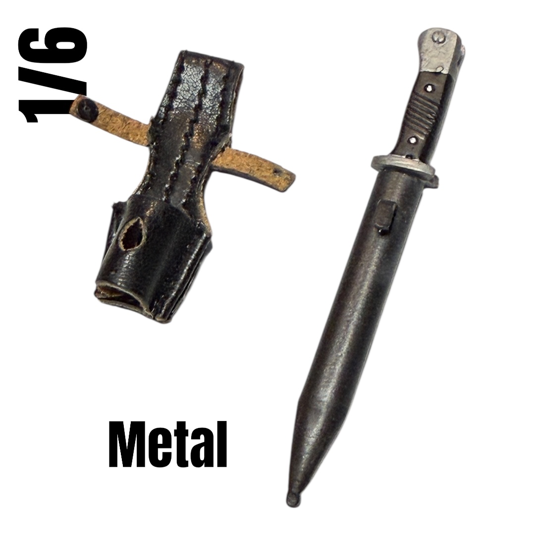  Artikelbild 1 des Artikels “K98 Bayonet Metal mit Leather Träger “