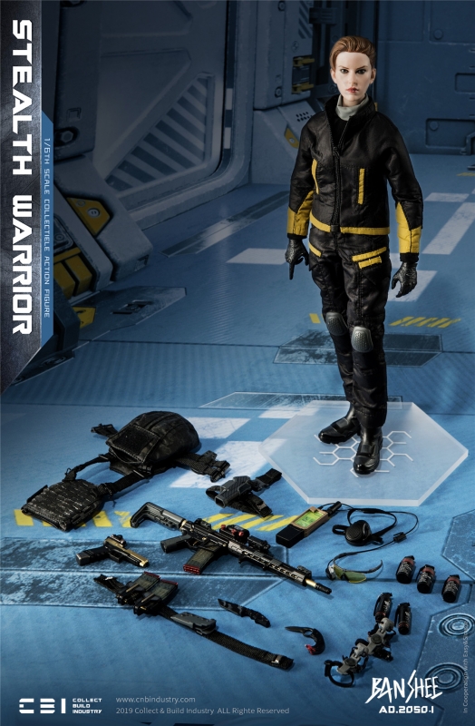  Artikelbild 1 des Artikels “1:6 Banshee AD.2050.I - Stealth Warrior (Dark Version) “