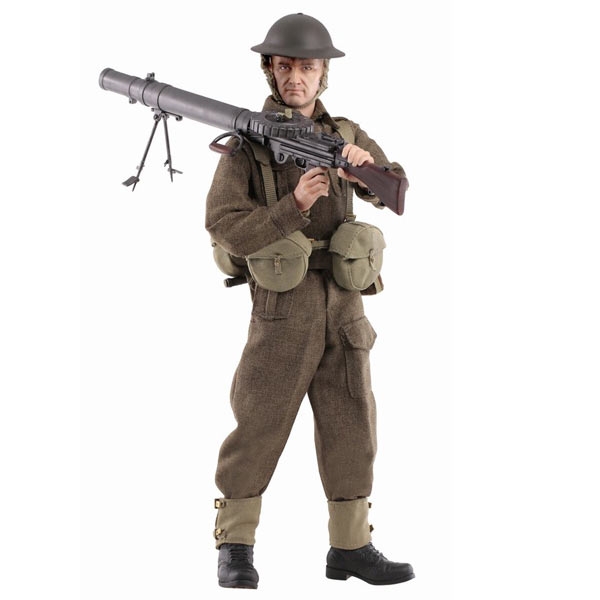  Product image 1 of the product “Davies 1/6 - Private - BEF Lewis Gunner, Dunkirk 1940 ”