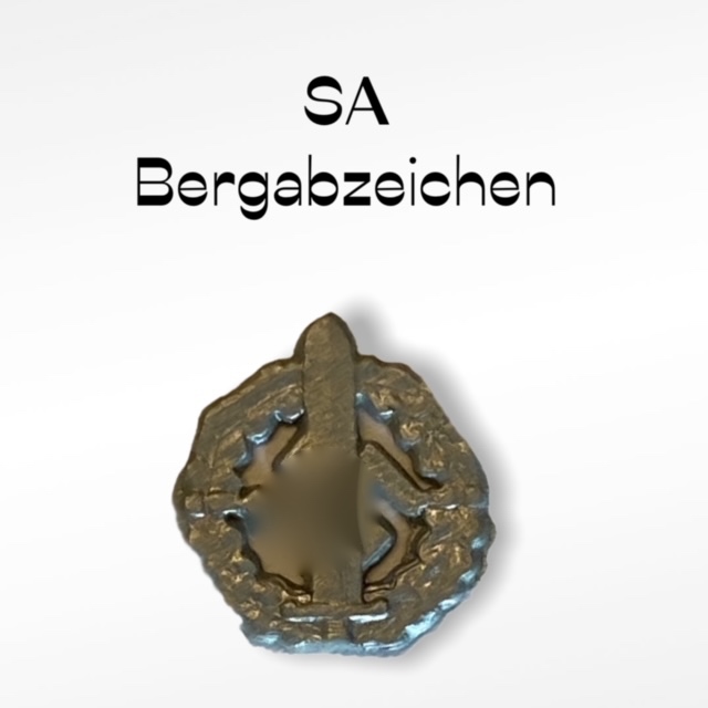  Product image 1 of the product “Bergabzeichen 1/6 in Metal ”