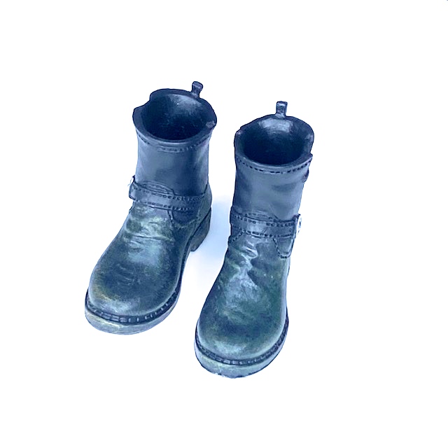  Artikelbild 1 des Artikels “Biker Boots black used optic 1:6 “