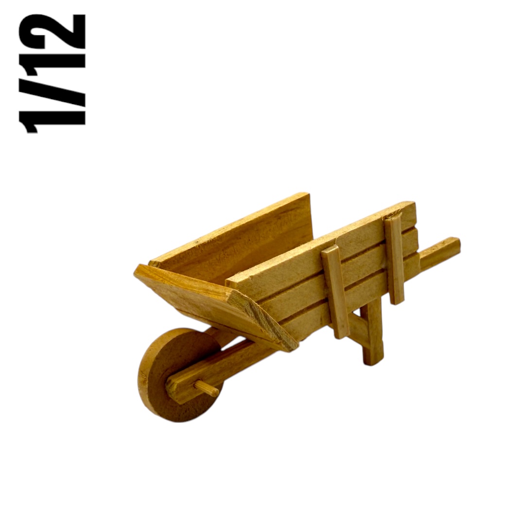  Artikelbild 1 des Artikels “1:12 Schubkarre Holz “