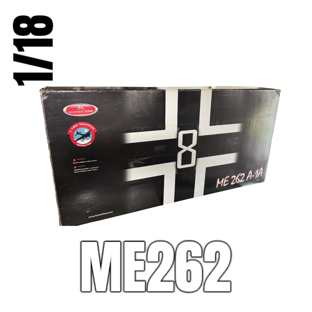  Product image 1 of the product “1:18 ME262 A-1A Admiral Toys #8 WALTER NOWOTNY ”