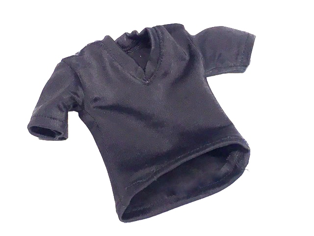  Product image 1 of the product “T Shirt shiny schwarz V 1/6 ”