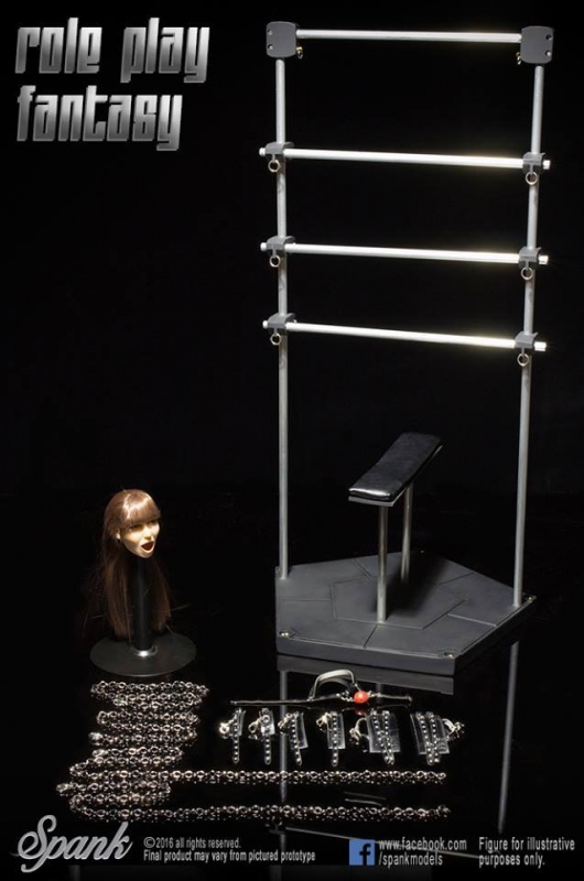  Product image 1 of the product “Dominos Restrait Bench BDSM 1/6 (with Head) ”