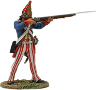  Artikelbild 1 des Artikels “American war of independence: Hessian Grenadiers Standing Firing “
