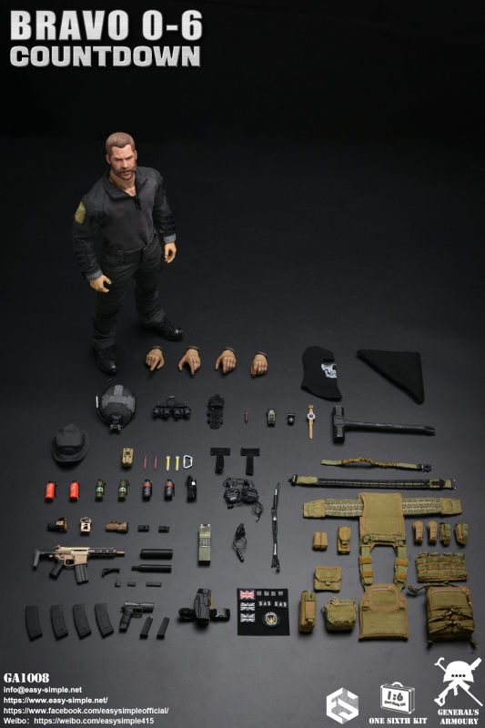  Artikelbild 1 des Artikels “Bravo 0-6 Countdown - 1:6 scale Actionfigure - (30cm) “