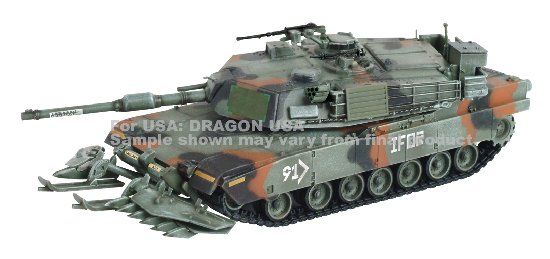  Artikelbild 1 des Artikels “1:72 M1A1HA Abrams w/Mine Plough, Apache Troop, 1-1 CAV, Bosnia 1996 “