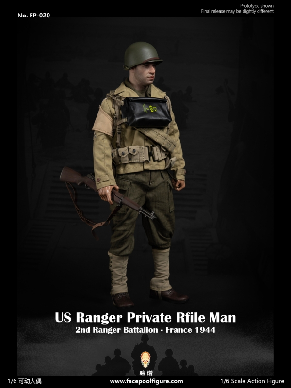  Artikelbild 1 des Artikels “2nd Ranger Battalion France 1944 - US Ranger Private Rifle Man “
