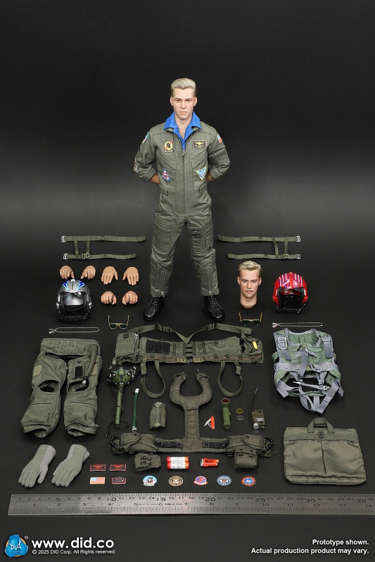  Product image 1 of the product “US Navy Fighter F-14 Pilot - Tom & Nick - in 1/6 scale ”