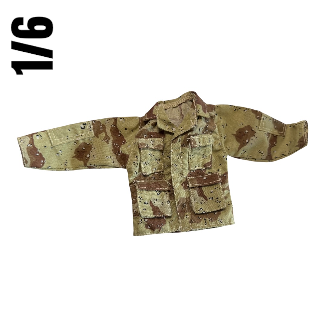  Product image 1 of the product “BDU (Battle Dress Uniform) jacket  Chocolate Chip 1/6 ”