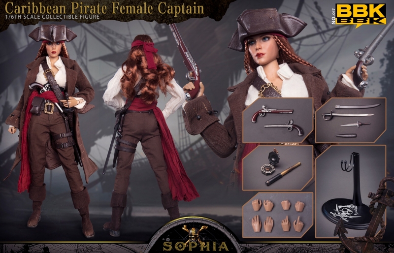  Artikelbild 1 des Artikels “Sophia - Pirate Captain - in 1/6 scale “