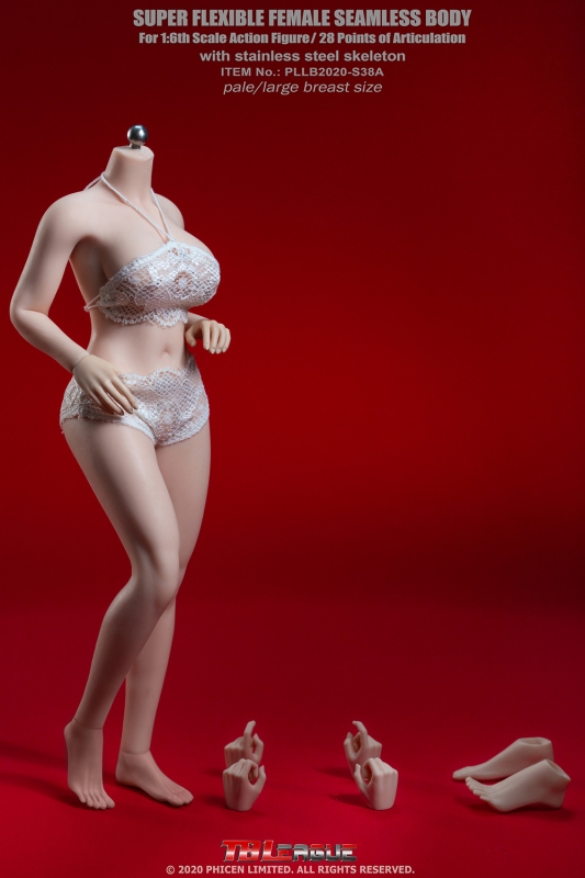  Product image 1 of the product “Caucasian Pale Female Super Flexible Seamless Body (Large Bust) ”