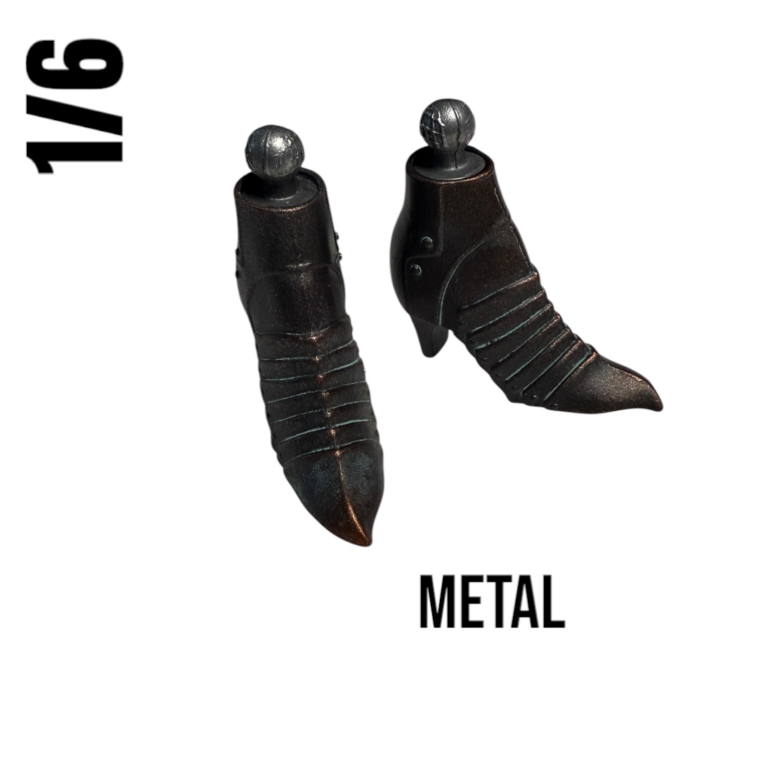  Artikelbild 1 des Artikels “Pair of bronze Shoes 1/6 Metal “