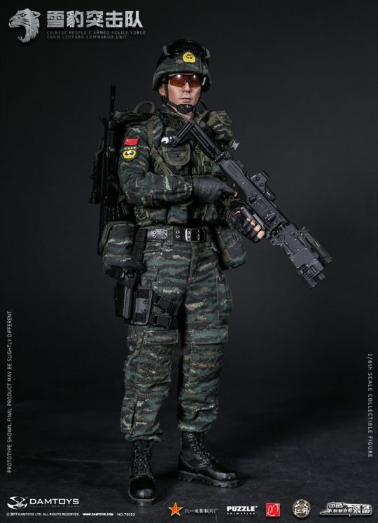  Artikelbild 1 des Artikels “Chinese People's Armed Police Force - Snow Leopard Commando Unit Team Member “