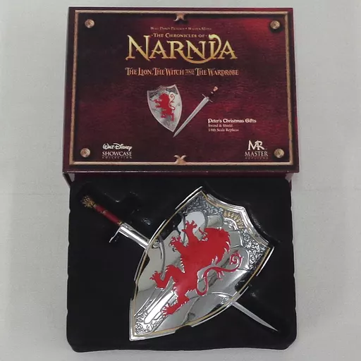  Artikelbild 1 des Artikels “CHRONICLES OF NARNIA PETER'S Sword and Shield in Metal 1/6 “