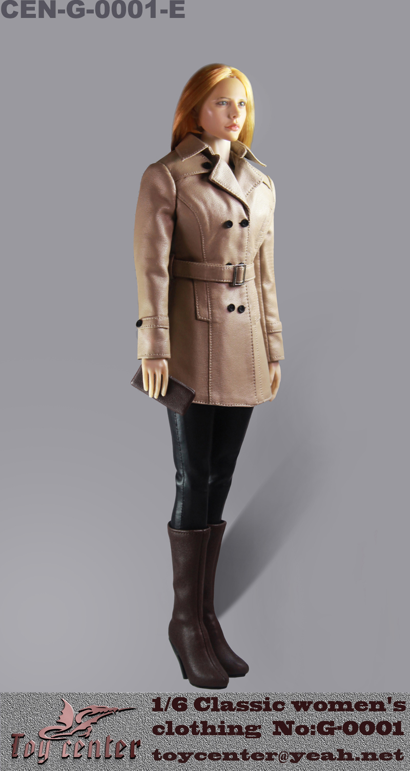  Artikelbild 1 des Artikels “Classic Women's Leather Suit Set (Beige) 1:6 “