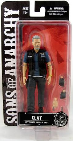  Product image 1 of the product “1:12 Clay Morrow Ron Perlman Sons of Anarchy Samcro Redwood Mc Action Figur Mezco ”