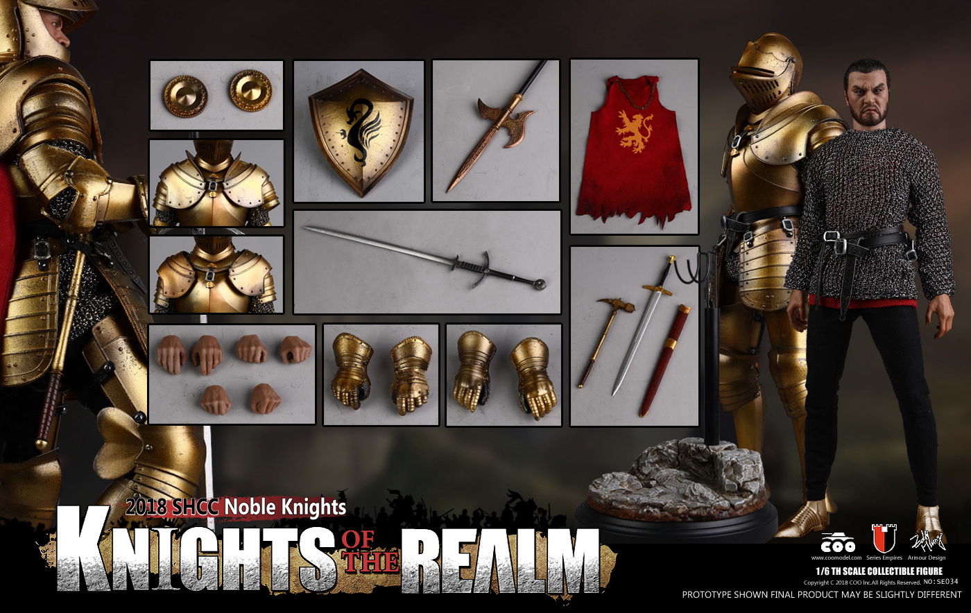  Artikelbild 1 des Artikels “Series Of Empires - Knight Of The Realm NOBLE KNIGHT 1:6 “